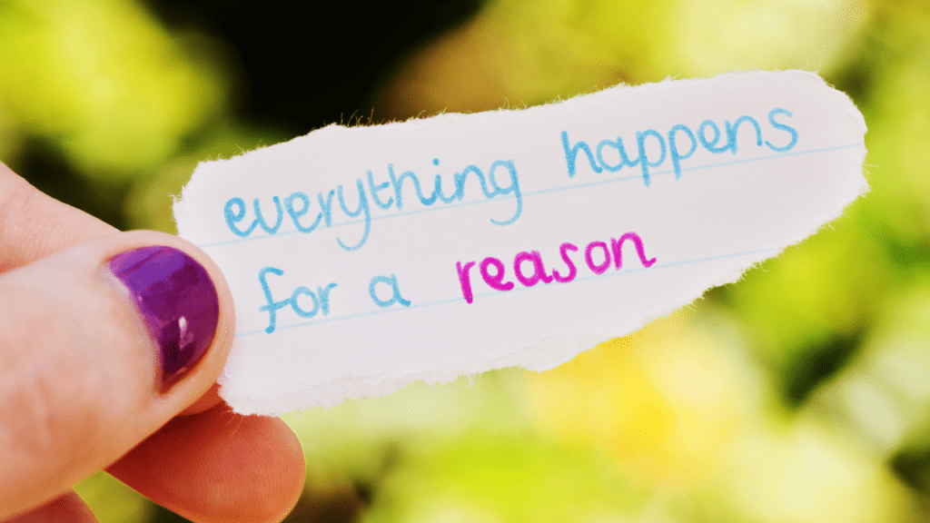 Everything Happens for a Reason Quotes