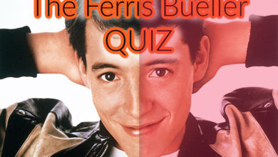 Photo of Ferris Bueller Quiz