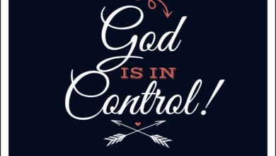 Photo of God is in Control Quotes
